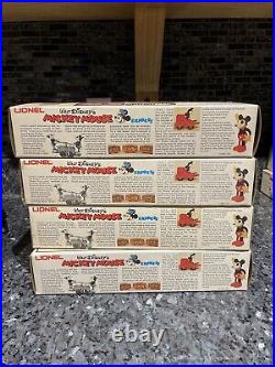 LIONEL DISNEY 1977 MICKEY MOUSE EXPRESS 14-PIECE O/027-G TRAIN SET in Box