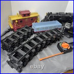LIONEL TRAIN THE POLAR EXPRESS BATTERY OPERATED TRAIN SET 7-11556 G SCALE Works