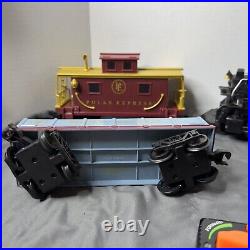 LIONEL TRAIN THE POLAR EXPRESS BATTERY OPERATED TRAIN SET 7-11556 G SCALE Works