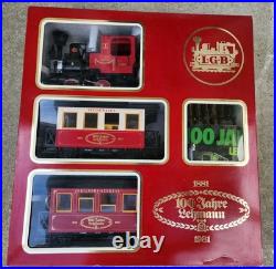 L. G. B. 100 Jahare Lehmann Train Set 1881-1981 100 Year Anniversary