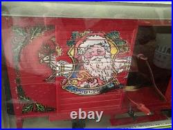 L-G-B The big Train Circus Merry Christmas Car With Sound NEW In Box