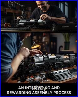 Legendary Big Boy Steam Train Building Block Set Perfect Gift for Enthusiasts Legendary Big Boy Steam Train Building Block Set Perfect Gift for Enthusiasts