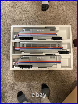 Lehmann LGB 91950 Amtrak G Scale 3-Unit Electric Train Set Made Germany