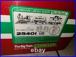 Lehmann LGB THE BIG TRAIN Starter Train Set in Original Box 25401 Caboose Engine