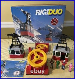 Lehmann RigiDuo 90000 Manual Cable Car Ski Lift Set in Box G Scale