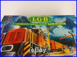 Lehmann-gross-bahn (lgb) 21990 Rare Construction Work Set/the Big Train Read
