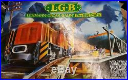 Lehmann-gross-bahn (lgb) 21990 Rare Construction Work Set/the Big Train Used