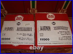 Lgb 1000 10000 Straight & 1100 11000 R1 Curved Brass Track Set 24 Pieces New