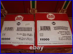 Lgb 1000 10000 Straight & 1100 11000 R1 Curved Brass Track Set 24 Pieces New