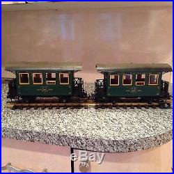 Lgb 20534 Marshal Field Locomotive N. 2 & Passenger Train Set Mint In Box Tested