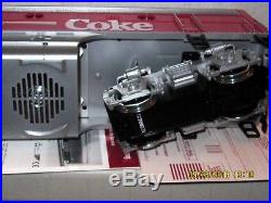Lgb 29570 Coca-cola Model Train Set Used G Scale F7 A&b Diesel Loco