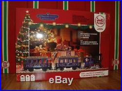 Lgb 72305 Blue Christmas Passenger Train Set Of 3 Pcs Nib No Track & Transformer