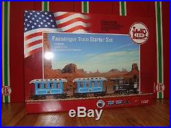 Lgb 72327 L. G. & B. Passenger Train Set Of 3 Pcs No Track & Tansformer! Christmas