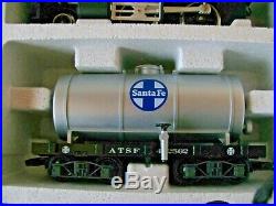 Lgb 72423 Santa Fe Freight Train Light & Smoke Complete Starter Set New In Box