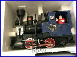 Lgb #72545 The Christmas Train Blue Starter Set (new-not Run Or Displayed)