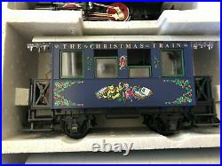 Lgb #72545 The Christmas Train Blue Starter Set (new-not Run Or Displayed)