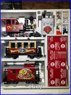 Lgb 72550 Christmas Red Train Set-rare Never Out Of Box