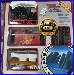Lgb 73414 Lake George & Boulder Freight Starter Set Unran In Box G Gauge Lqqk