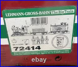 Lgb 73414 Lake George & Boulder Freight Starter Set Unran In Box G Gauge Lqqk