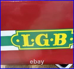Lgb 73414 Lake George & Boulder Freight Starter Set Unran In Box G Gauge Lqqk