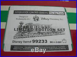 Lgb 99233 Disney Train Toytrain Limited Edtion Starter Set Used G Scale Le750