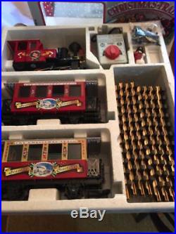 Lgb Christmas Train Set 72534 With Smoke In Excellent Plus Condition In Origina