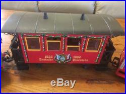 Lgb Christmas Train Set. Rare Christmas Set, Green. 20212 Model. Priced To Sell