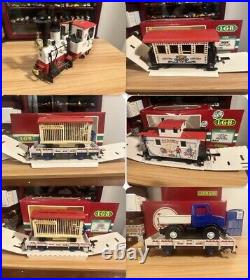 Lgb Circus Train Set + 3 Car G Scale