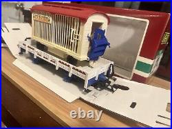 Lgb Circus Train Set + 3 Car G Scale