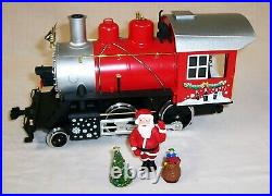 Lgb Coca Cola Christmas Holiday G Scale Train Set Santa Engineer