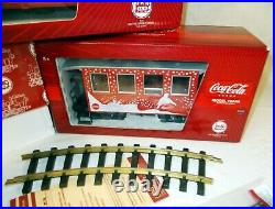 Lgb Coca Cola Christmas Holiday Train Starter Set 1