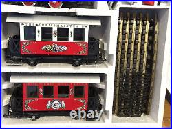 Lgb G Scale 21540red Christmas Train Set In Box W Instructions