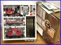 Lgb G Scale 72555 Christmas Train Steam Loco Set New In Box
