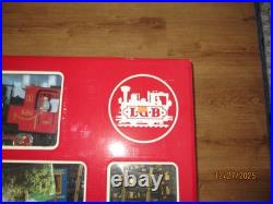 Lgb G Scale Big Train 2 Passenger Cars (1881-1981) Set With People & Track