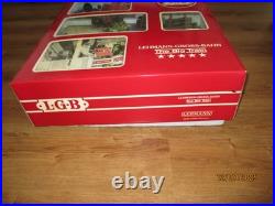 Lgb G Scale Big Train 2 Passenger Cars (1881-1981) Set With People & Track