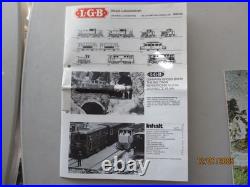 Lgb G Scale Big Train 2 Passenger Cars (1881-1981) Set With People & Track