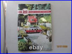 Lgb G Scale Big Train 2 Passenger Cars (1881-1981) Set With People & Track