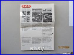 Lgb G Scale Big Train 2 Passenger Cars (1881-1981) Set With People & Track