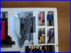 Lgb G Scale Big Train 2 Passenger Cars (1881-1981) Set With People & Track