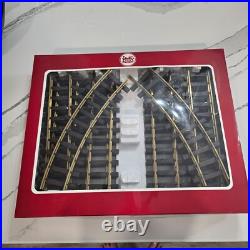 Lgb G Scale Model Train Brass Track Set Includes 12 Straight & 4 Curved Tracks Lgb G Scale Model Train Brass Track Set Includes 12 Straight & 4 Curved Tracks