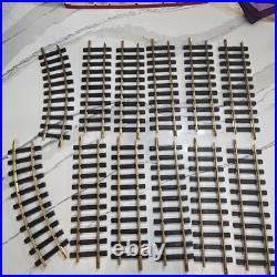 Lgb G Scale Model Train Brass Track Set Includes 12 Straight & 4 Curved Tracks Lgb G Scale Model Train Brass Track Set Includes 12 Straight & 4 Curved Tracks