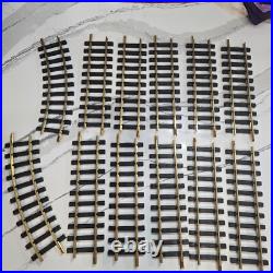 Lgb G Scale Model Train Brass Track Set Includes 12 Straight & 4 Curved Tracks Lgb G Scale Model Train Brass Track Set Includes 12 Straight & 4 Curved Tracks