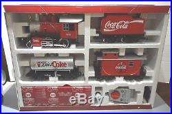 Lgb G-scale 72428 Coca-cola Locomotive And Tender Model Train Set Original Box