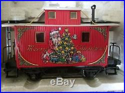 Lgb Special Christmas Caboose Train Set Read About It! Triple Bonus