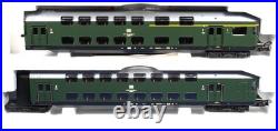 Lima Golden Series HO Scale DB Train/Engine & 2 Duplex Passenger Cars 149806 G