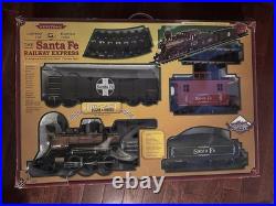 Limited edition 1 of 1000 G Scale The Santa Fe RailwayExpress complete train set