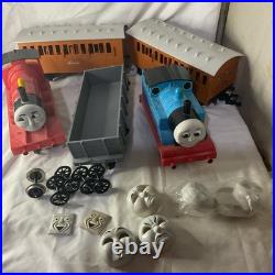 Lionel 1994 Thomas & Friends Large G Scale Train Engine Car Set Face Change