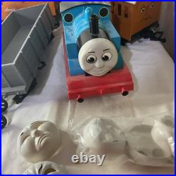 Lionel 1994 Thomas & Friends Large G Scale Train Engine Car Set Face Change