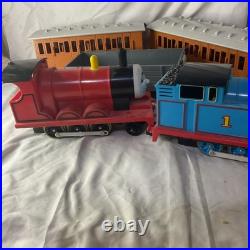 Lionel 1994 Thomas & Friends Large G Scale Train Engine Car Set Face Change