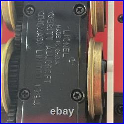 Lionel 1994 Thomas & Friends Large G Scale Train Engine Car Set Face Change